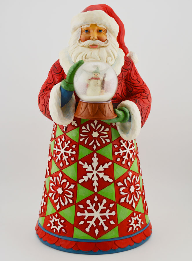 Père Noël Avec Boule de Neige - Jim Shore (pic 1)