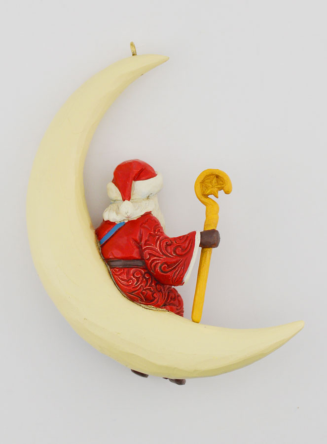 Père Noël sur Croissant de Lune - Jim Shore (pic 2)