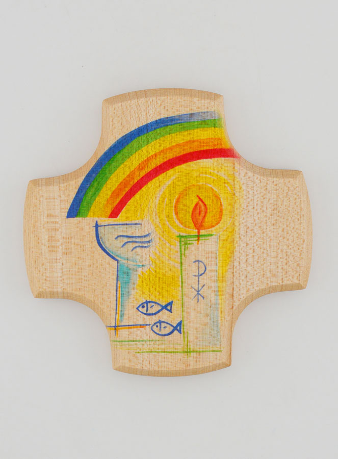 Croix en Bois d'Erable - Mon Baptême (pic 1)