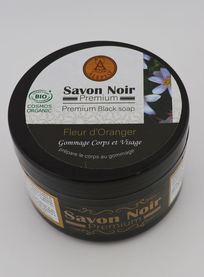 Savon Noir Premium Bio Fleur d'Oranger - 250g (pic 2)