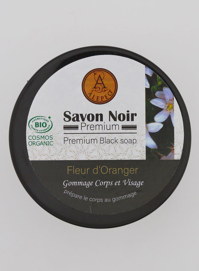 Savon Noir Premium Bio Fleur d'Oranger - 250g (pic 4)