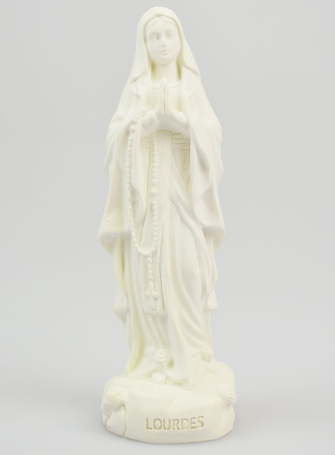 Statue Vierge Marie de Lourdes Phosphorescente - 15cm (pic 1)