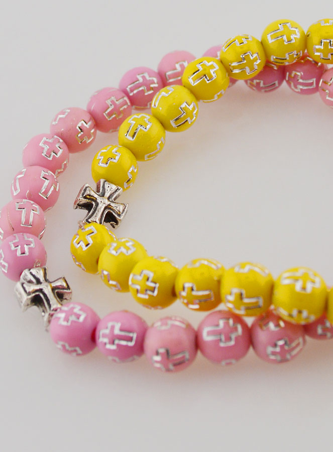 Lot de 5 de Bracelets Religieux avec Croix (pic 4)