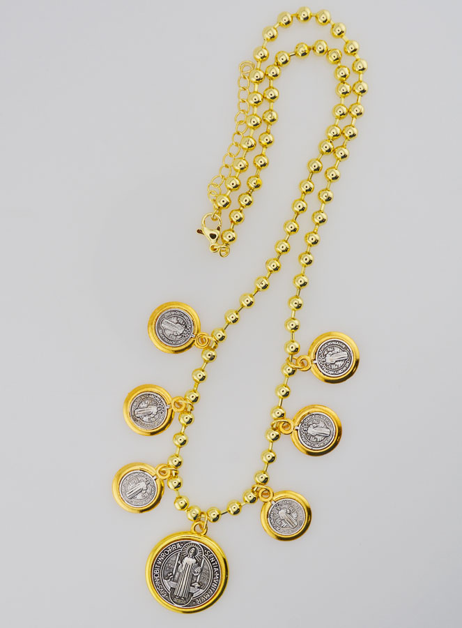 Collier Religieux Protection de Saint Benoît (pic 2)