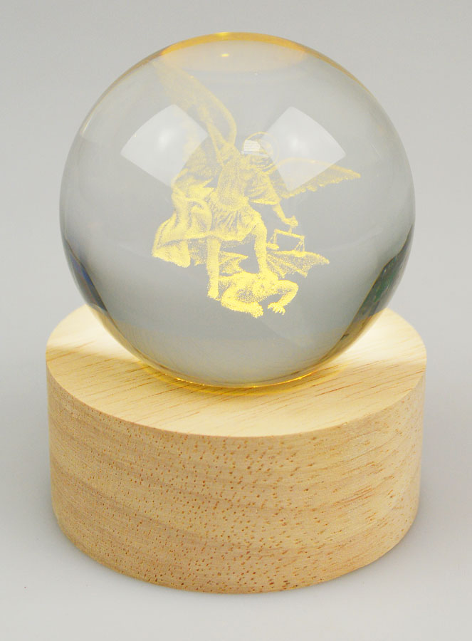 Boule Lumineuse Saint Michel Archange (pic 1)