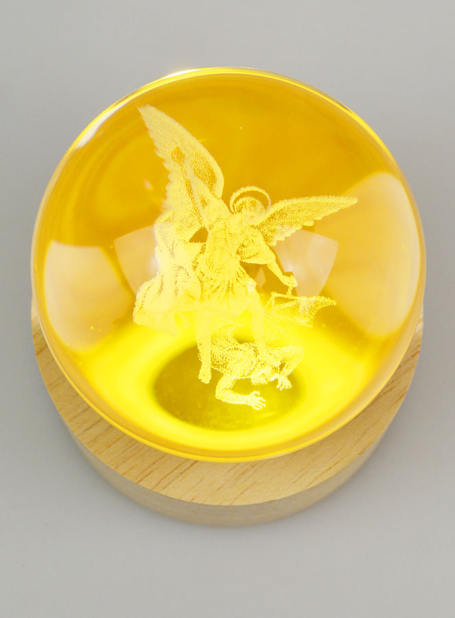 Boule Lumineuse Saint Michel Archange (pic 2)