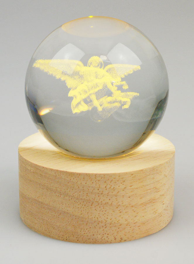 Boule Lumineuse Saint Michel Archange (pic 3)