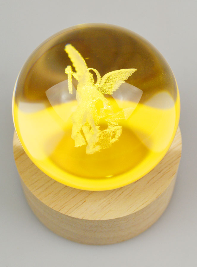 Boule Lumineuse Saint Michel Archange (pic 4)