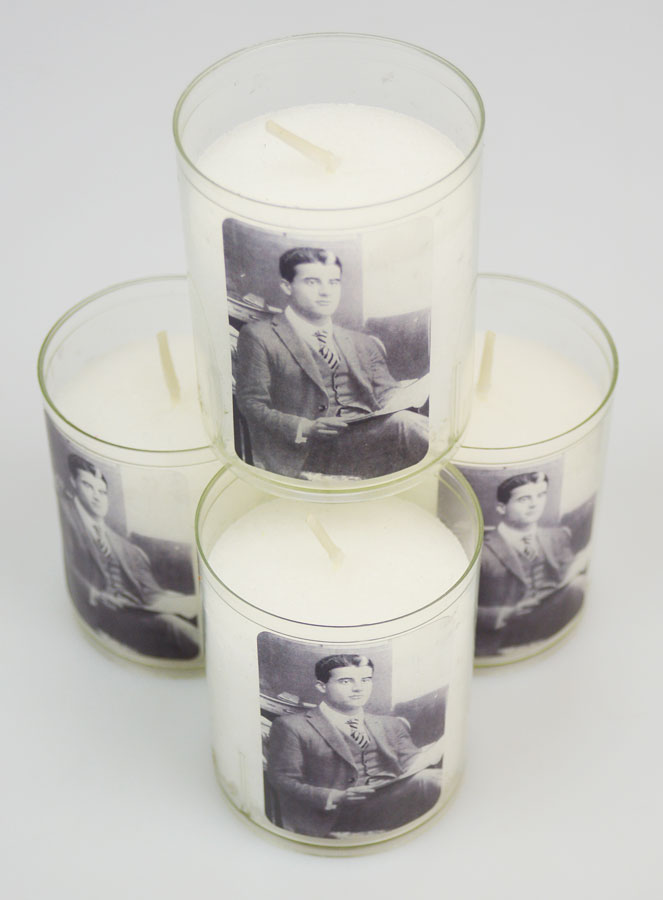 Lot de 4 Bougies Veilleuses Saint Pier Giorgio Frassati (pic 2)