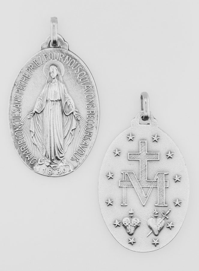 Grande Médaille Miraculeuse - 4cm (pic 1)