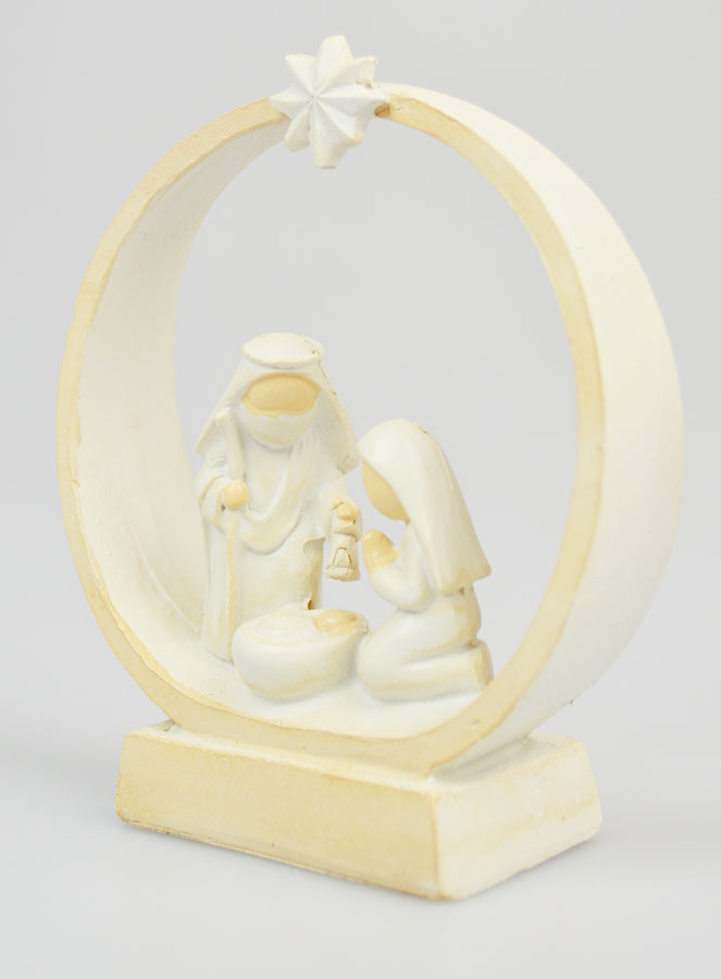 Crèche Nativité & Etoile - 11cm (pic 2)