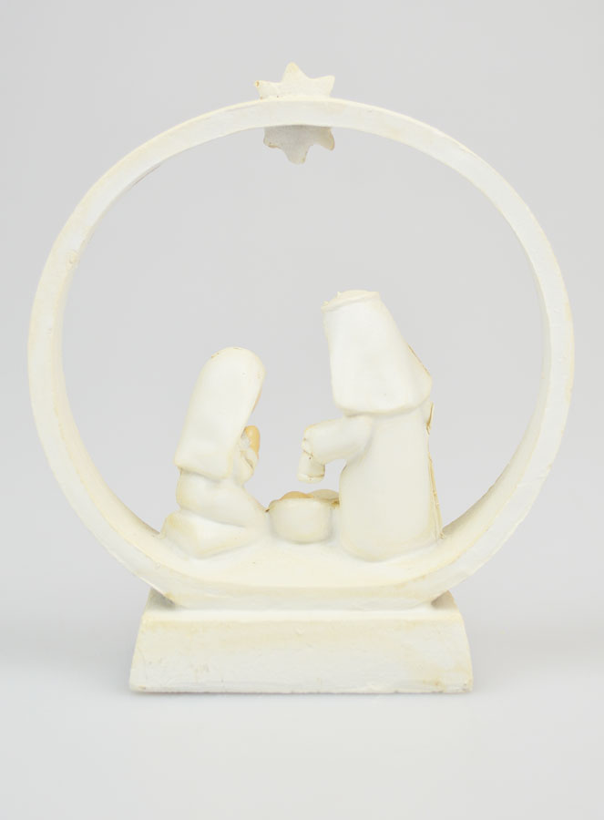 Crèche Nativité & Etoile - 11cm (pic 4)