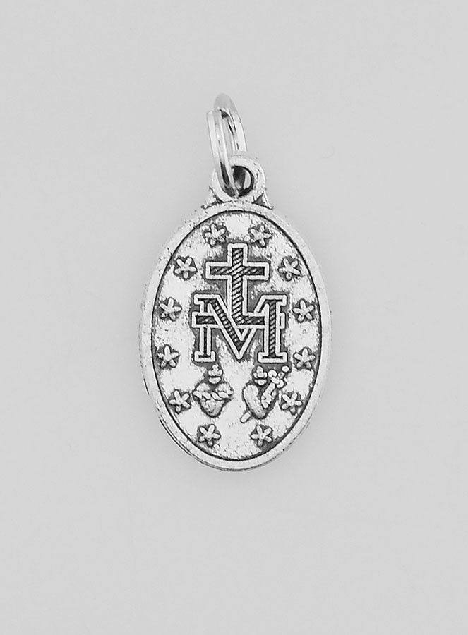 Médaille Miraculeuse Bord Strié - 17mm (pic 4)