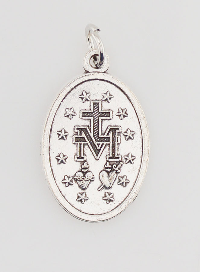 Médaille Miraculeuse Bleue - 22mm (pic 4)