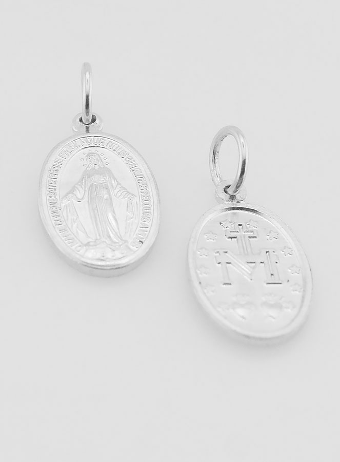 Médaille Miraculeuse en Aluminium - 19mm (pic 2)