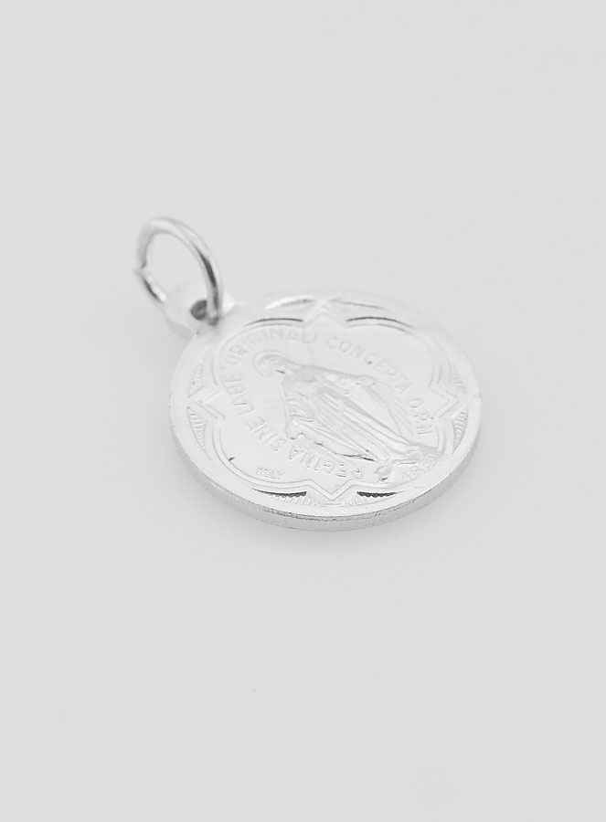 Médaille Saint Christophe en Aluminium - 15mm (pic 4)