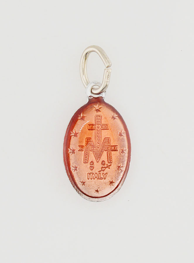 Médaille Miraculeuse Rouge - 14mm (pic 4)