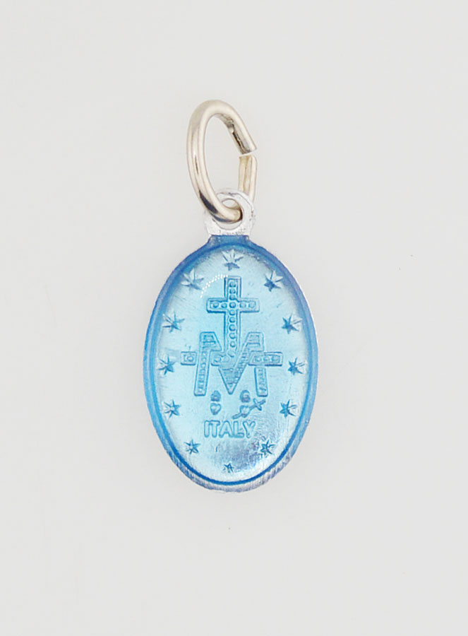 Médaille Miraculeuse Bleue - 14mm (pic 4)