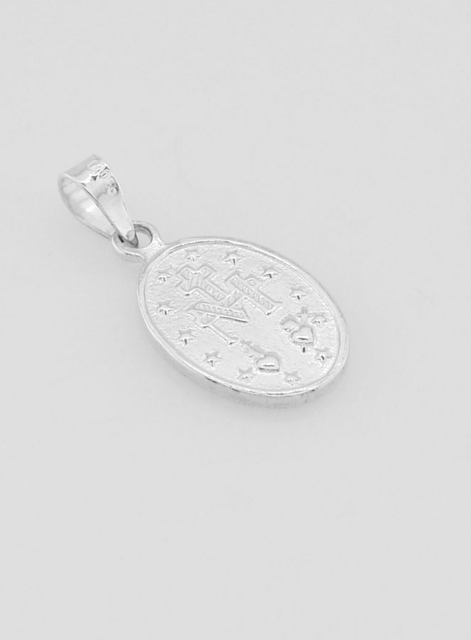 Médaille Miraculeuse de la Rue du Bac en Argent - 13mm (pic 4)