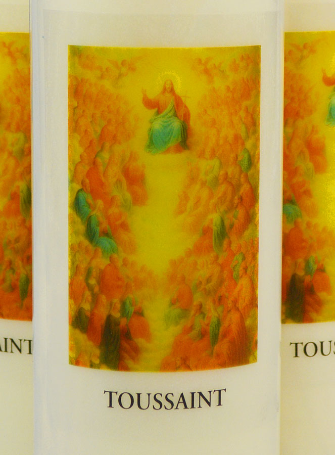 Lot de 3 Bougies de Neuvaine Fête de Toussaint (pic 3)