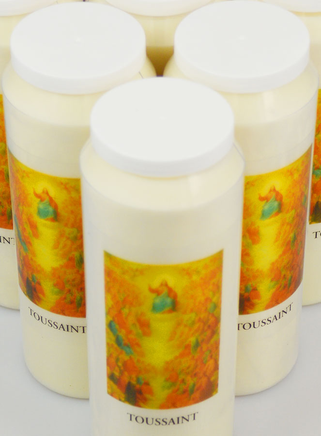 Lot de 10 Bougies de Neuvaine Fête de la Toussaint (pic 4)