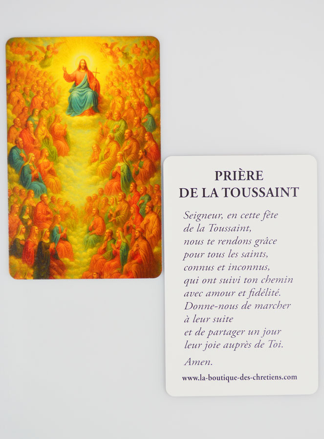 Carte de Prière Fête de la Toussaint (pic 3)