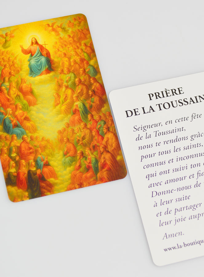 Carte de Prière Fête de la Toussaint (pic 4)