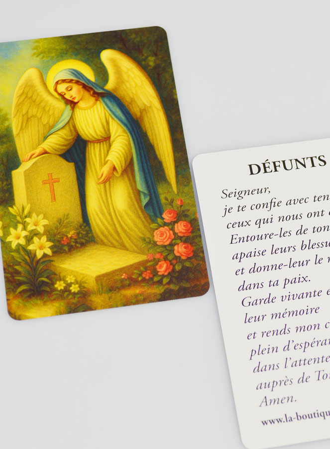 Carte de Prière Pour les Défunts (pic 4)