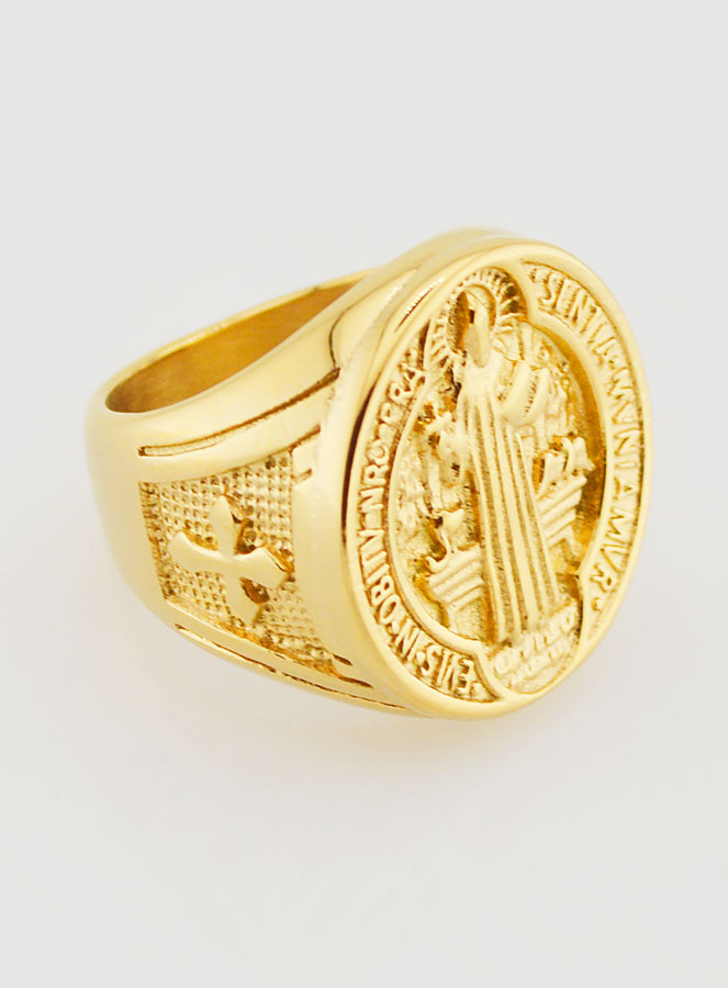 Chevalière Saint Benoît - T54 (pic 3)