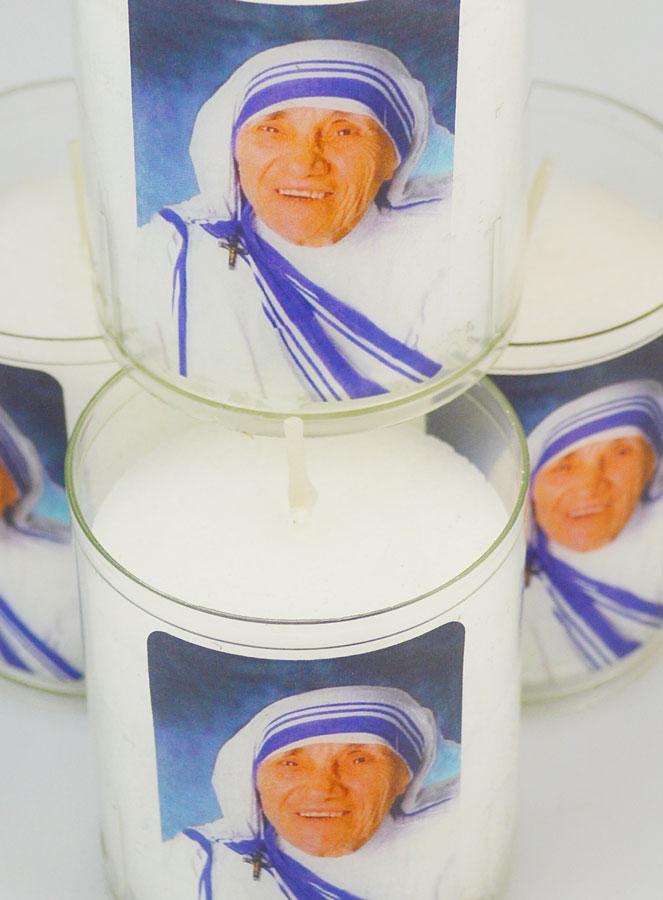 Lot de 4 Bougies Veilleuses Sainte Mère Teresa (pic 4)