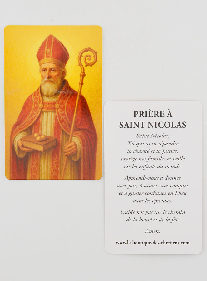 Carte de Prière à Saint Nicolas (pic 3)