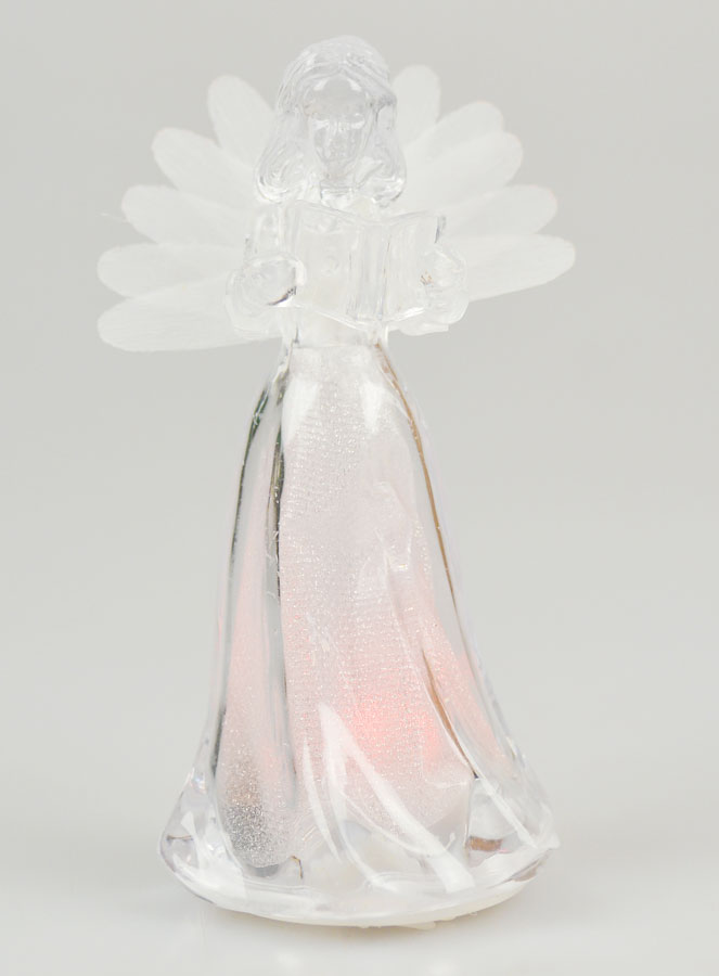 Ange de Noël Lumineux - 10cm (pic 1)