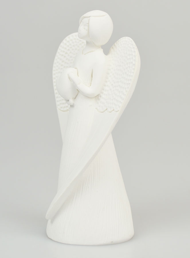 Statue Moderne Ange Gardien - 13cm (pic 2)