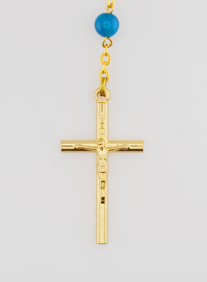 Chapelet Vierge Miraculeuse en Agate (pic 3)