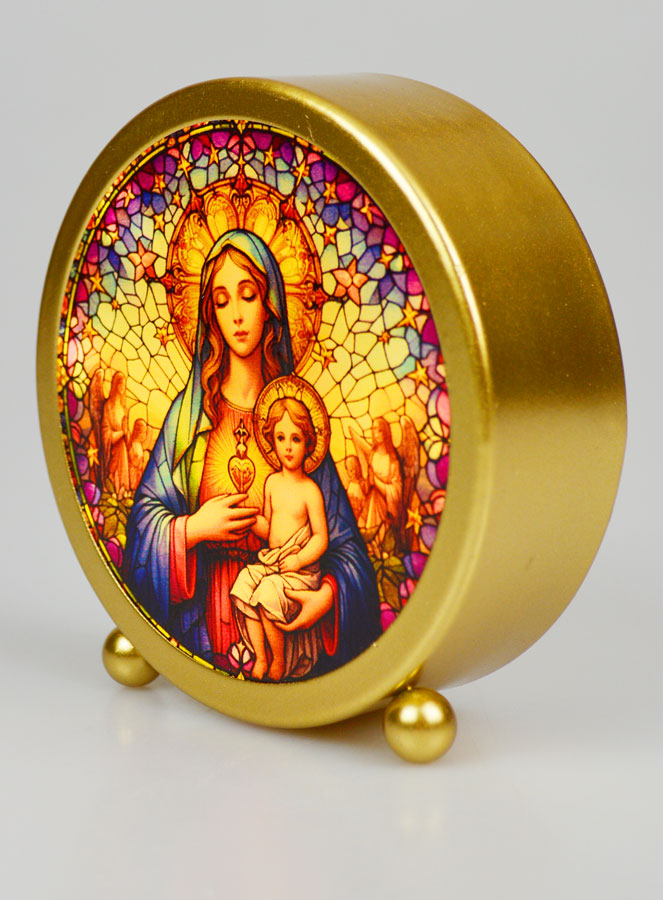 Icône Lumineuse - Vierge à l'Enfant (pic 2)