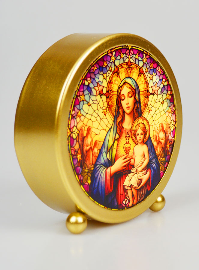 Icône Lumineuse - Vierge à l'Enfant (pic 3)