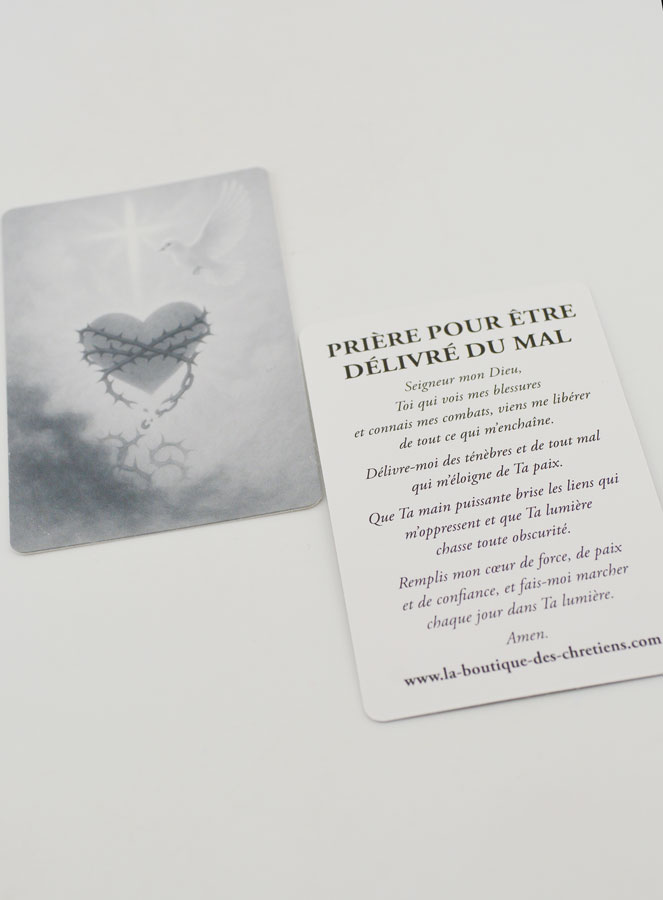 Carte de Prière Pour Être Délivré du Mal (pic 4)