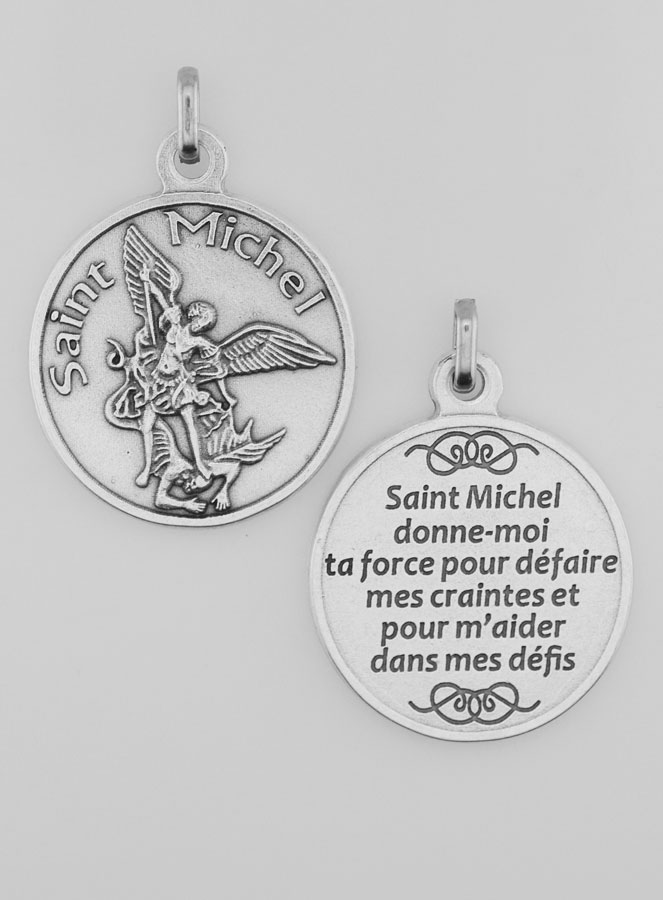 Médaille de Saint Michel Archange - 3cm (pic 1)