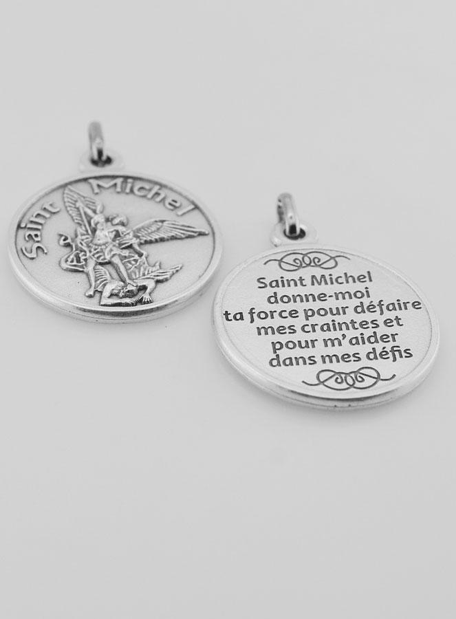 Médaille de Saint Michel Archange - 3cm (pic 2)