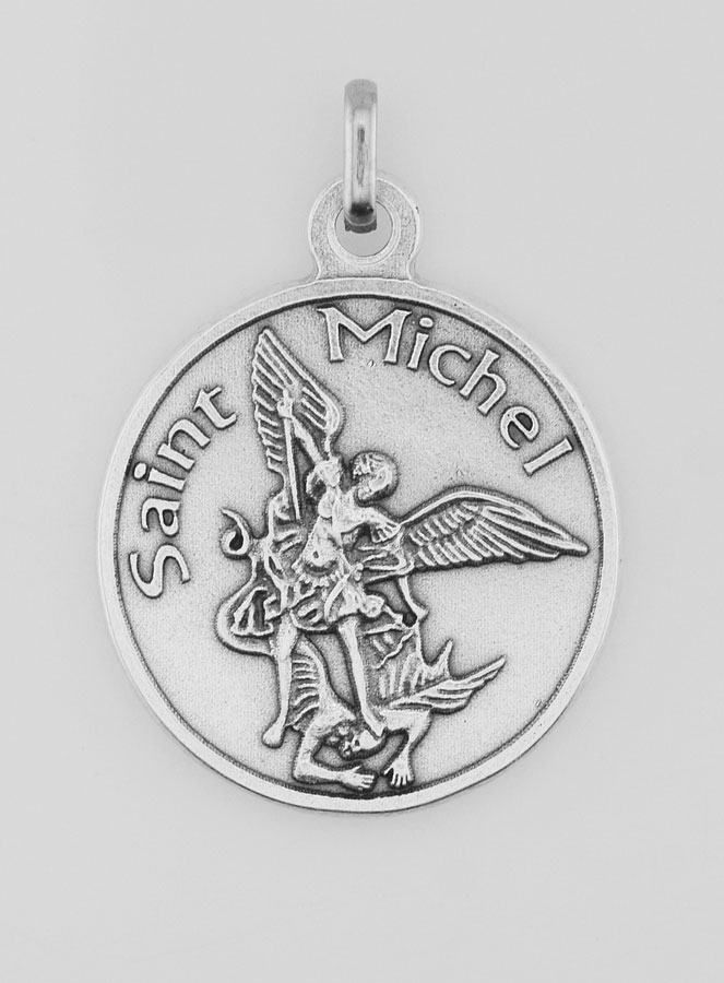 Médaille de Saint Michel Archange - 3cm (pic 3)
