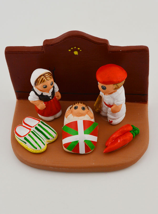 Crèche de Noël du Monde - Nativité Pays Basque (pic 2)