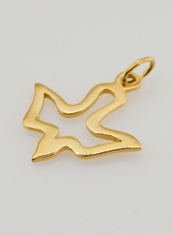 Médaille de Confirmation - Saint Esprit  17mm (pic 3)