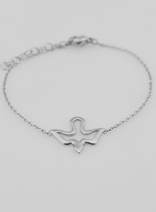 Bracelet Esprit Saint Ajouré en Inox (pic 2)