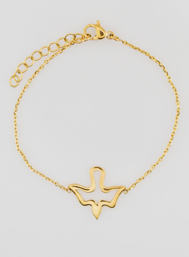 Bracelet de Confirmation du Saint Esprit Inox Doré (pic 1)