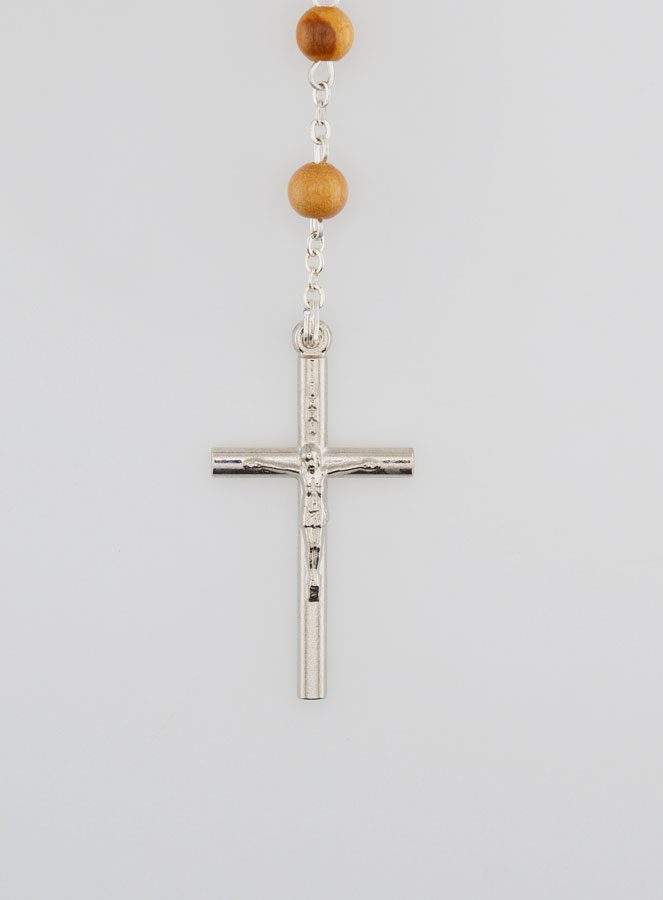 Chapelet Vierge Miraculeuse en Bois (pic 3)