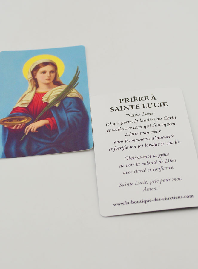 Carte de Prière à Sainte Lucie (pic 4)