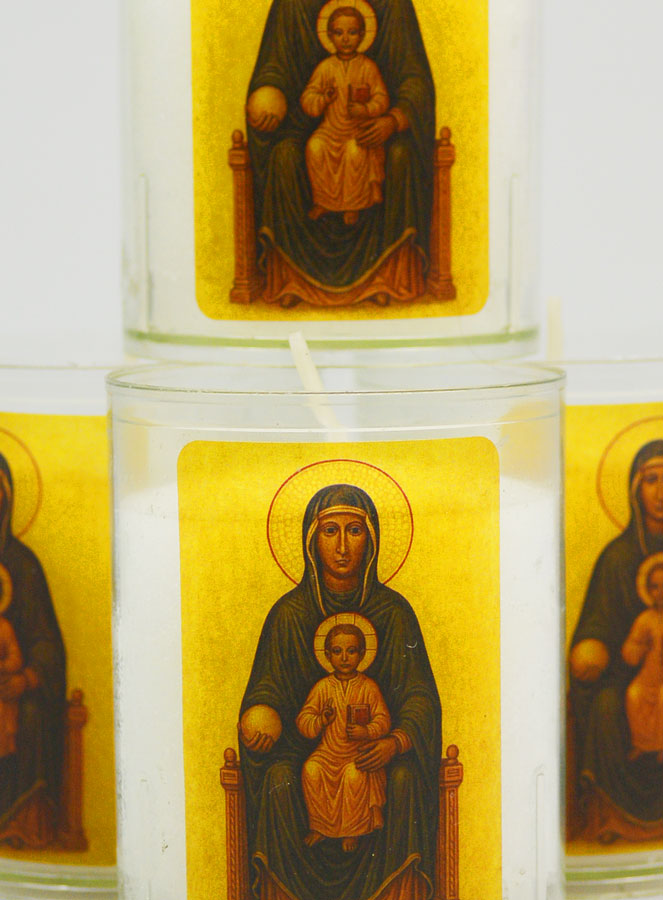 Lot de 4 Bougies Veilleuses Notre Dame de Montserrat (pic 3)