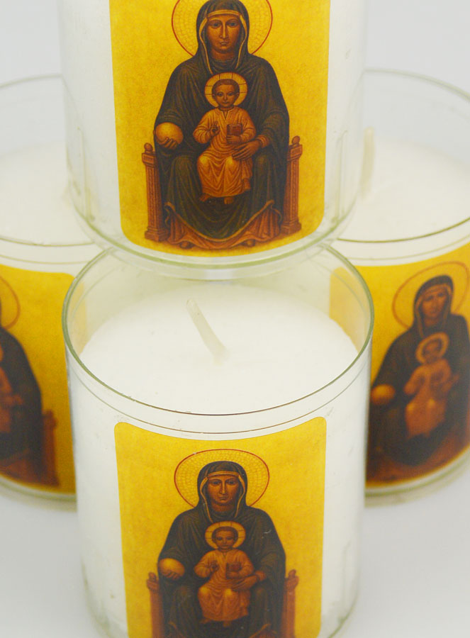 Lot de 4 Bougies Veilleuses Notre Dame de Montserrat (pic 4)