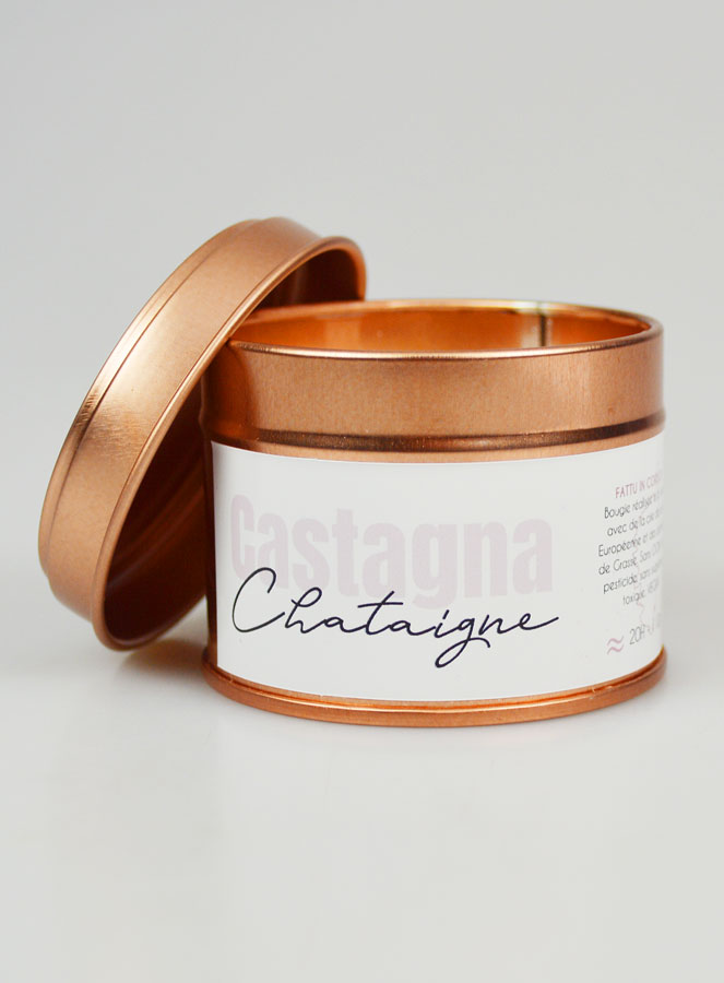 Bougie Parfumée Artisanale - Châtaigne (pic 1)