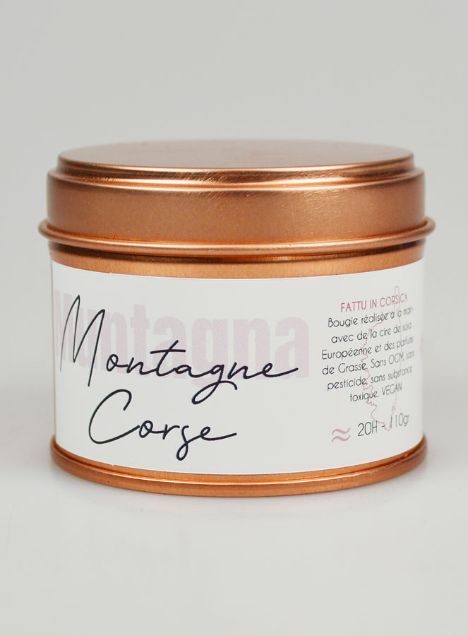 Bougie Parfumée Artisanale - Montagne Corse (pic 3)